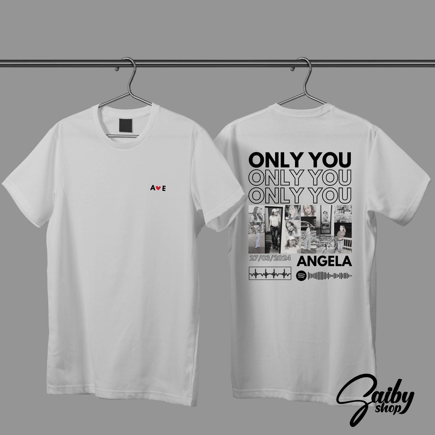 Custom Song Name Shirt Gift