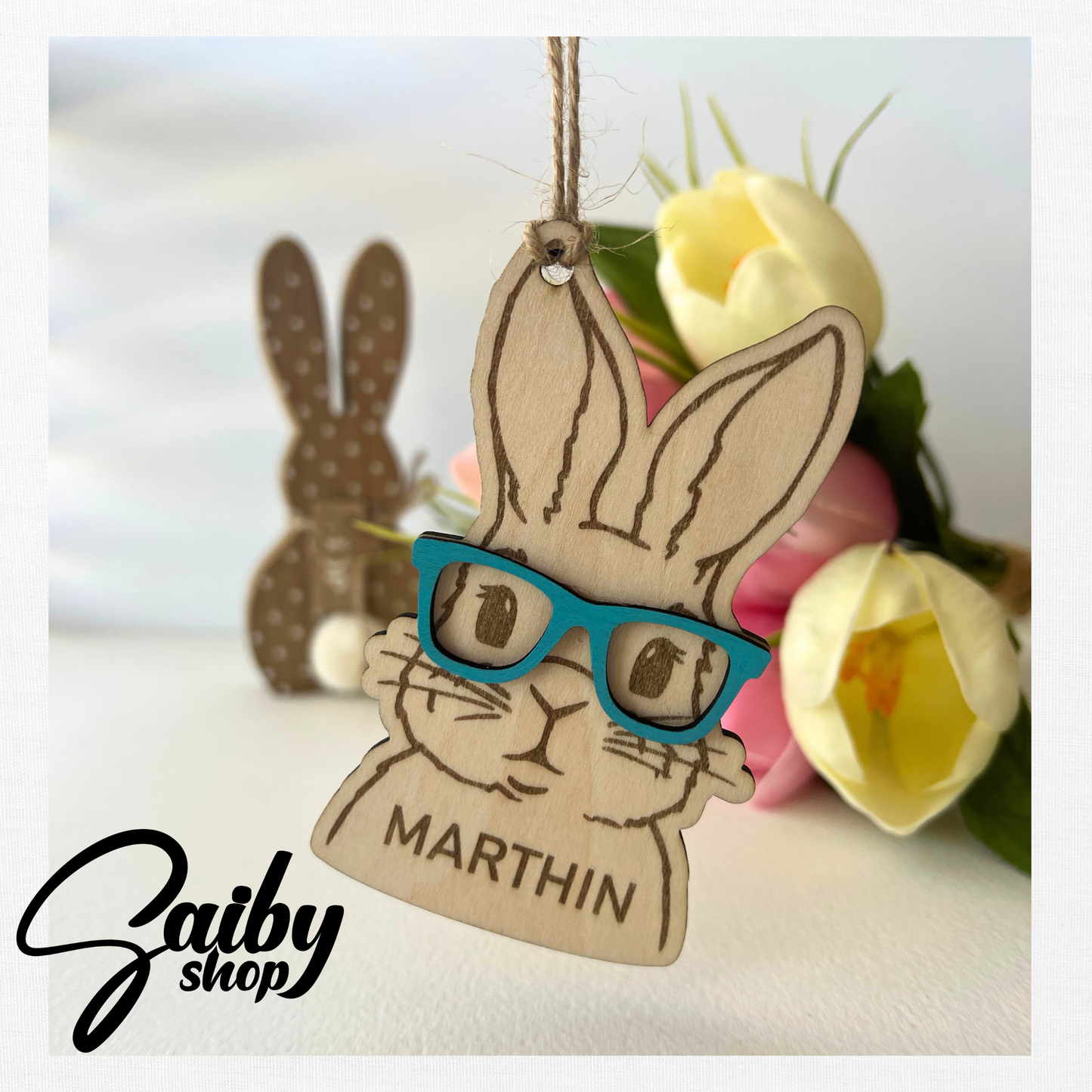 Custom Easter Basket Tag