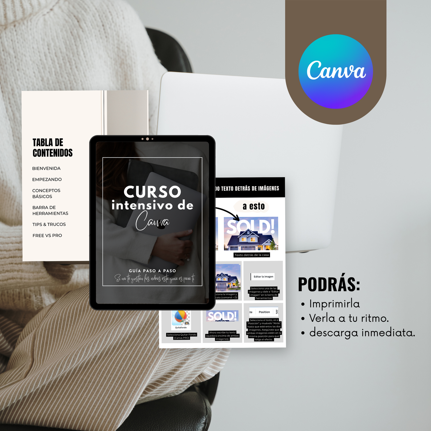CURSO INTENSIVO CANVA (GUIA FACIL + BONUS GRATIS)