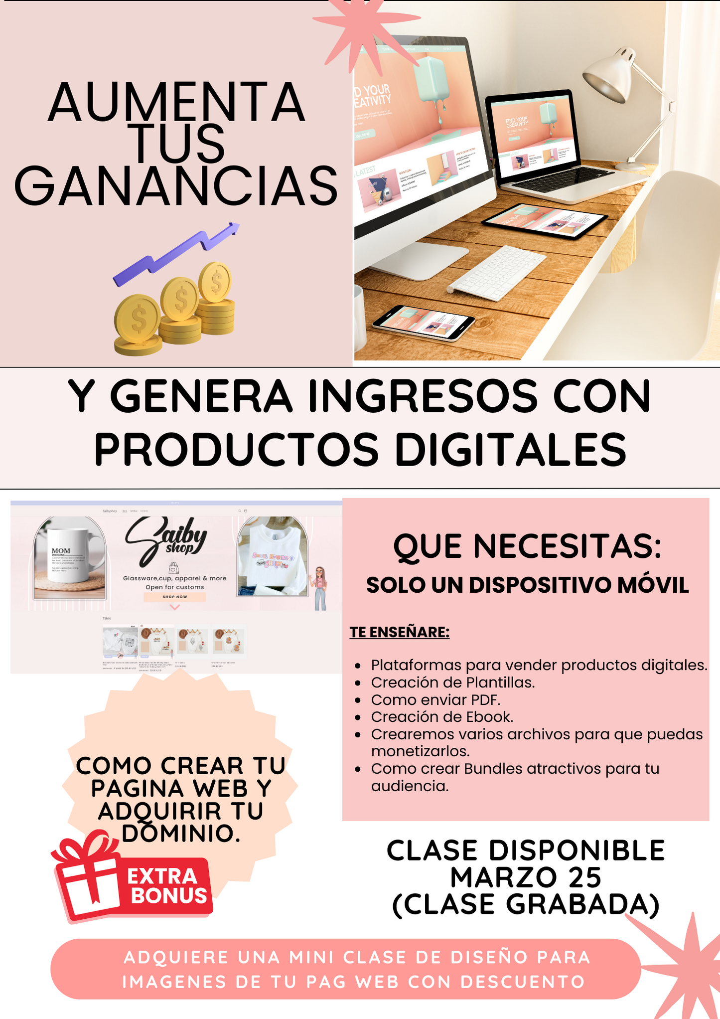 Monetiza Productos Digitales