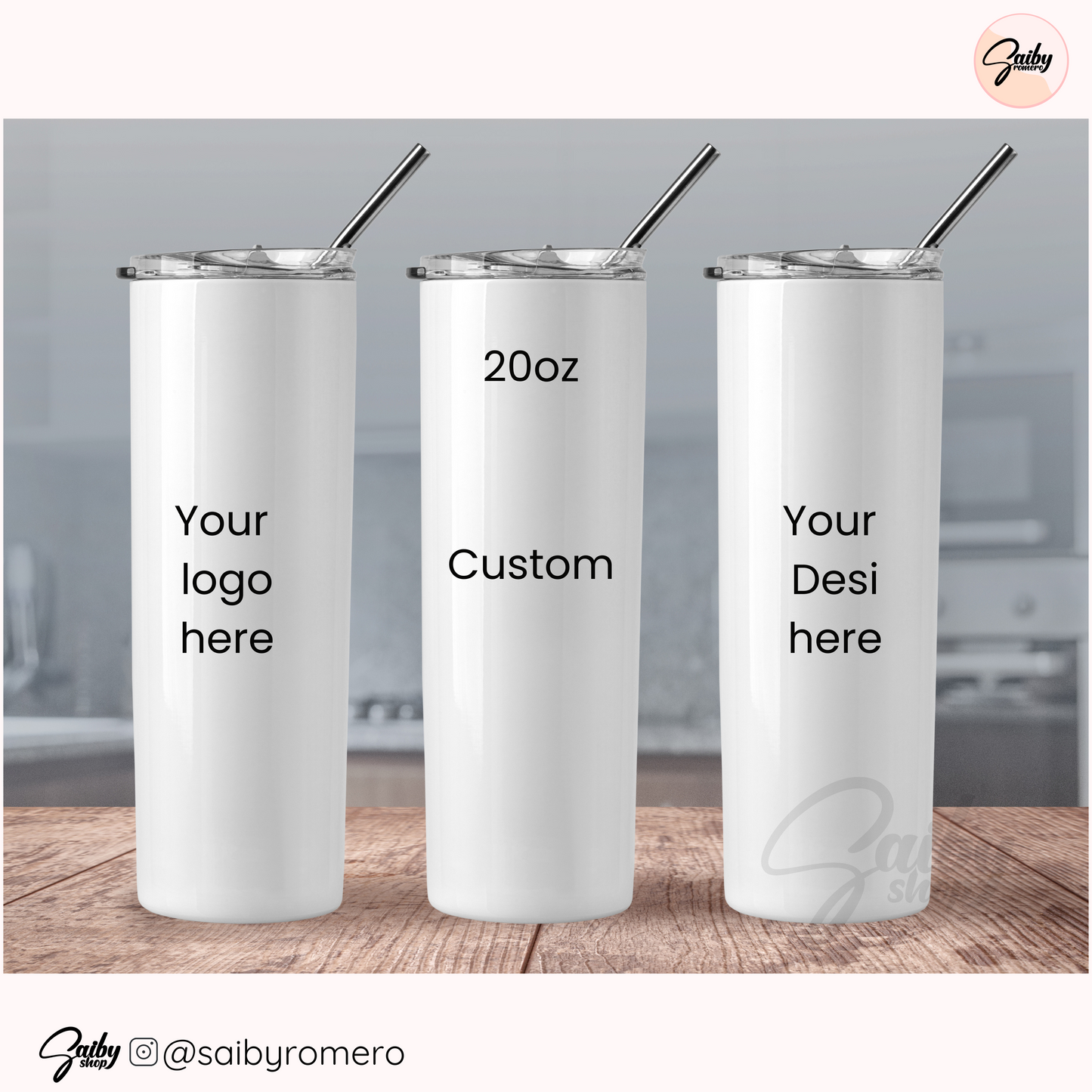 Tumbler Custom 20 oz