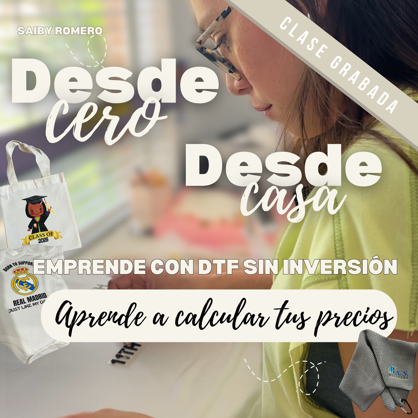 EMPRENDE con DTF sin inversión y APRENDE  A CALCULAR PRECIOS!!