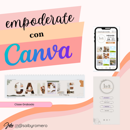 Empodérate con Canva, (Crea toda tu identidad visual)