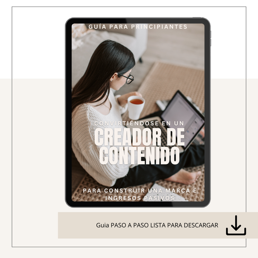 CONVIERTETE EN CREADOR DE CONTENIDO