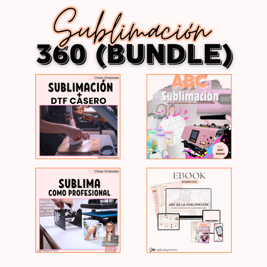 Sublimación 360 (BUNDLE)